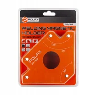 Akcesoria spawalnicze - Polax Kątownik spawalniczy magnetyczny uchwyt duży magnes 35kg - miniaturka - grafika 1