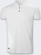 Koszulki męskie - Helly Hansen Koszulka Polo Helly Hansen Manchester White - miniaturka - grafika 1