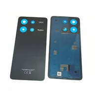 Części serwisowe do telefonów - do XIAOMI REDMI NOTE 13 4G KLAPKA BATERII POKRYWA TYŁ CZARNA BLACK - miniaturka - grafika 1