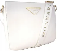 Torebki damskie - Monnari Torebka Damska Listonoszka z zawieszką i logo Kolekcja Premium - miniaturka - grafika 1