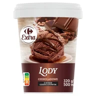 Lody i desery lodowe - Carrefour Extra Lody czekoladowe z sosem czekoladowym 500 ml - miniaturka - grafika 1