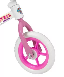 Toimsa Rowerek biegowy "Paw Patrol" w kolorze biało-różowym - 2+ - Rowerki biegowe - miniaturka - grafika 1