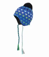 Czapki damskie - Czapka dziecięca, niebieska, trójkąty, Döll - miniaturka - grafika 1