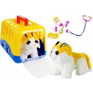 Maskotki i pluszaki - Lean Toys Pluszowy kotek w budce + akcesoria - miniaturka - grafika 1
