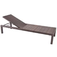 Leżaki ogrodowe - PATIO Leżak Pierre Brązowy - miniaturka - grafika 1
