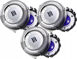3x OSTRZA GŁOWICY DO PHILIPS HQ8 FR8 8- SERIES HQ9 - Akcesoria i części do maszynek do golenia - miniaturka - grafika 1