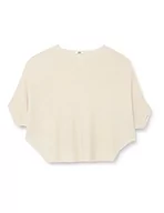 Swetry damskie - ONLY Damski sweter JDYNEW Behave BATSLEEVE KNT NOOS, Eggnog/szczegóły: melanż, XXS - miniaturka - grafika 1