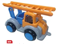 Samochody i pojazdy dla dzieci - Vikingtoys Pojazd straż pożarna z figurką Jumbo Edi - miniaturka - grafika 1