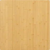 Pozostałe meble ogrodowe - vidaXL Blat do stołu, 90x90x2,5 cm, bambusowy - miniaturka - grafika 1