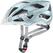 Kaski rowerowe - UVEX Active Aqua White 52 57 cm - miniaturka - grafika 1
