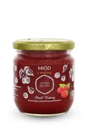 Miód - Miód z maliną 0,5 kg Centrum Pszczelarskie Łukasiewicz - miniaturka - grafika 1