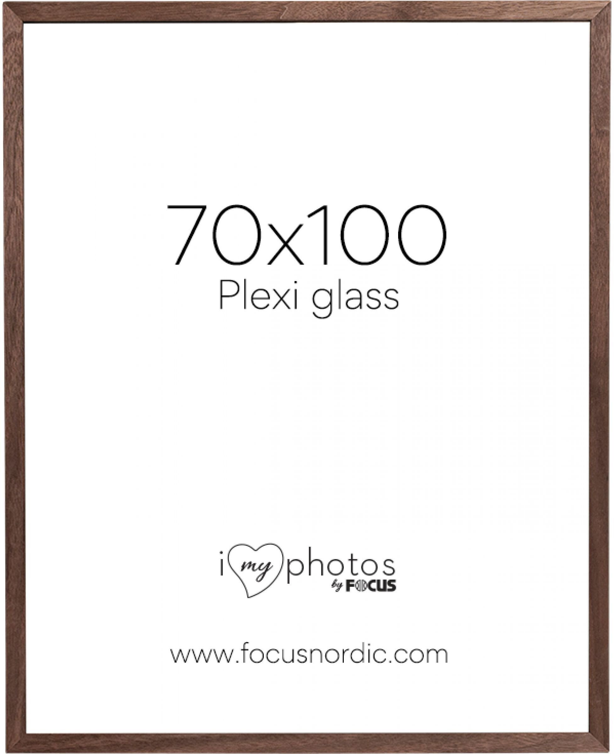 Ramka Focus Focus Soul Walnut veneer 70X100 Plexi
