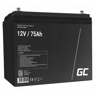 Green Cell Akumulator AGM VRLA 12V 75Ah - Baterie do zasilaczy awaryjnych UPS - miniaturka - grafika 1