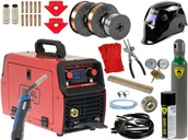 Spawarki - Spawarka Migomat Ideal Tecnomig 212 LCD Synergic Pakiet akcesoriów 4 - TMIG212LCD_pakiet4 - miniaturka - grafika 1