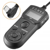 Piloty i wężyki fotograficzne - Wężyk spustowy Timer JJC TM-D2 do Panasonic S9, G100D - miniaturka - grafika 1