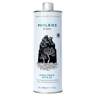 Phileos Oliwa z Oliwek Extra Virgin (Puszka) 500ml - Phileos - Oliwa - miniaturka - grafika 1