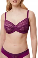 Biustonosze - Triumph biustonosz miękki fioletowy Aura Spotlight T W rozmiar - miniaturka - grafika 1