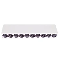 Lampy sufitowe - Przysufitowa lampa X-LINE C0254 Maxlight LED 14W 3000K podłużna biały czarny - miniaturka - grafika 1