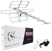Anteny TV - Antena DVB-T/T2 Spacetronik EOS L Combo White (aktywna) - miniaturka - grafika 1