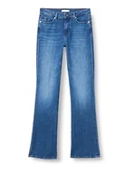 Spodnie damskie - Litao-Case Damskie spodnie jeansowe RW, wielokolorowe, 28 W / 32 L, Wielobarwny, 28W / 32L - miniaturka - grafika 1