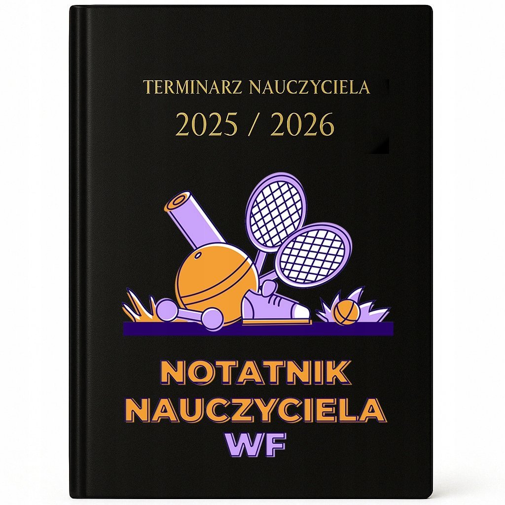 KALENDARZ NAUCZYCIELA A5 2025/2026 Na Prezent Notatnik Nauczyciela WF