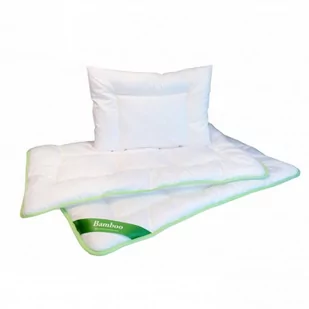 POLDAUN Poldaun Bamboo PoĹciel caĹoroczna koĹdra 135/100 + poduszka 60/40 42728 - Kołdry i poduszki dla dzieci - miniaturka - grafika 2