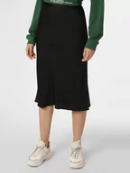 Spódnice - Calvin Klein - Spódnica damska, czarny - miniaturka - grafika 1