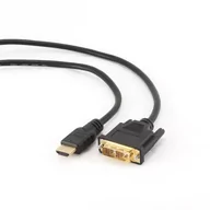 Kable komputerowe i do monitorów - Gembird Kabel do monitora HDMI/DVI-DM (18+1)5 m CC-HDMI-DVI-15 - miniaturka - grafika 1