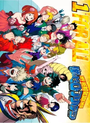 Plakat My Hero Academia bnha_004 A1+ (custom)