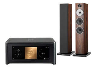 NAD M10 V3 (czarny) + 704 S3 (mokka) - Zestawy stereo - miniaturka - grafika 1