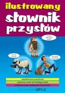 Słowniki języków obcych - Greg Małgorzata Białek Ilustrowany słownik przysłów - miniaturka - grafika 1