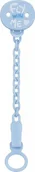 Akcesoria do smoczków - Chicco CHICCO 40842 ŁAŃCUSZEK Z KLIPSEM DO SMOCZKA NIEBIESKI - miniaturka - grafika 1