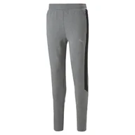 Dresy męskie - Spodnie dresowe męskie Puma EVOSTRIPE szare 84991703-M - miniaturka - grafika 1