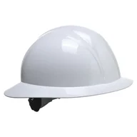 Akcesoria BHP - Hełm z szerokim rondem PORTWEST [PS52] Biały - miniaturka - grafika 1