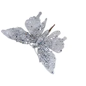 Ozdoby bożonarodzeniowe - Motyl brokatowy 15 cm mix - miniaturka - grafika 1