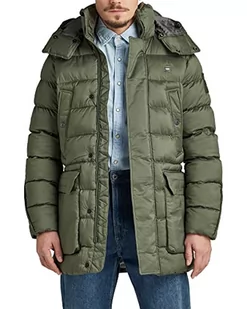 G-STAR RAW G-Whistler męska kurtka z kapturem, Zielony (lt hunter D20102-D199-8165), XXL - Kurtki męskie - miniaturka - grafika 1