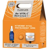 Zestawy kosmetyków damskich - Floslek Floslek XMASS - Zestaw Ultra Rewitalizator (Krem na noc 50ml + Koncentrat witaminowy 30ml) - miniaturka - grafika 1