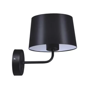 Kaja Remi kinkiet 1-punktowy czarny K-4351 - Lampy ścienne - miniaturka - grafika 1