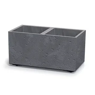 Donica PROSPERPLAST Sierra Case Beton Effect DSI600E-425U 26.2l Szary - Donice - miniaturka - grafika 1