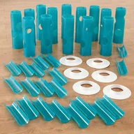 Zabawki i gry sportowe - TTS vandens pasaulio kanalų rinkinys 40vnt - miniaturka - grafika 1