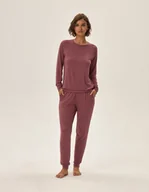 Piżamy damskie - Piżama Jill - fiołkowo-różowy (mauve) S - miniaturka - grafika 1