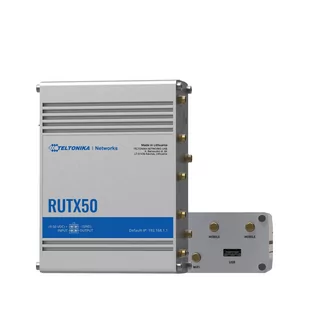 RUTX50 - 5x 10/100/1000 Mbps RJ45, LTE cat 20, 802.11 b/g/n/ac, Router Teltonika - Routery - miniaturka - grafika 2