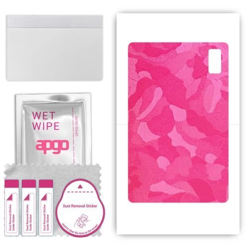 folia naklejka skórka strukturalna na TYŁ do HTC A101 - Moro Camo Różowy - apgo SKINS