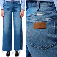 Spodnie damskie - Wrangler WORLD WIDE Shallows LUŹNE DAMSKIE SPODNIE JEANSOWE RELAXED W28 L32 - miniaturka - grafika 1