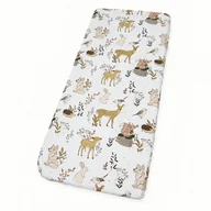 Prześcieradła dla dzieci - PRZEŚCIERADŁO Z GUMKĄ DO DOSTAWKI BAWEŁNIANE 90X50 cm Kerstin - miniaturka - grafika 1