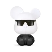 Lampy stojące - Dziecięca lampka nocna w kształcie misia KDR-604B-BL z serii MIŚ - miniaturka - grafika 1