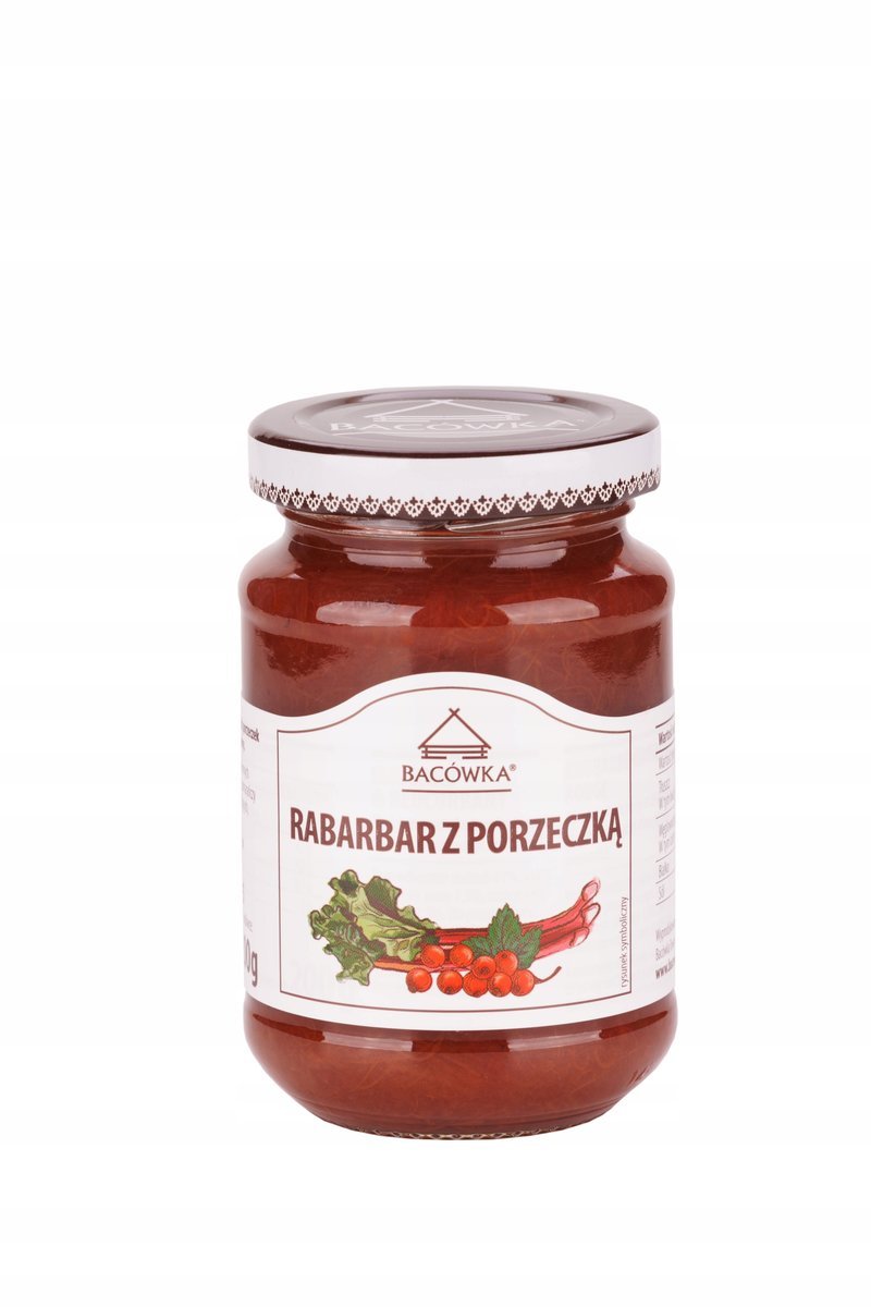 Dżem rabarbar z porzeczką 200g Bacówka