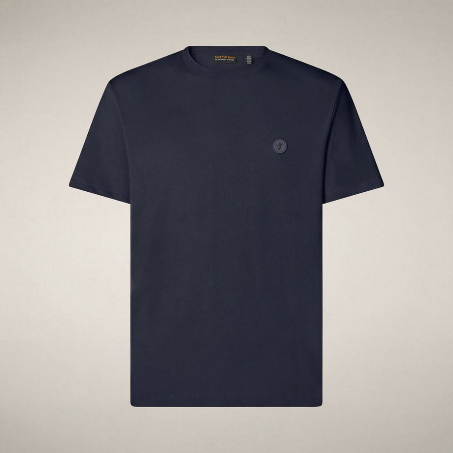 T-shirt męski save the duck navy blue altro