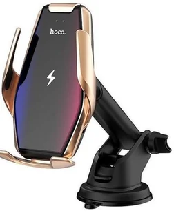 Hoco Uchwyt Samochodowy Z Ładowarką Indukcyjną - Uchwyty samochodowe do telefonów - miniaturka - grafika 4