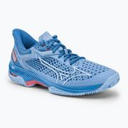 Tenis ziemny - Buty do tenisa damskie Mizuno Wave Exceed Tour 5 CC niebieskie 61GC22752138.5 eu - miniaturka - grafika 1